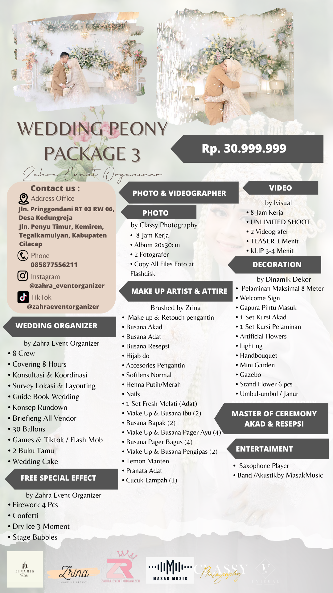 Paket Pernikahan Peony 3