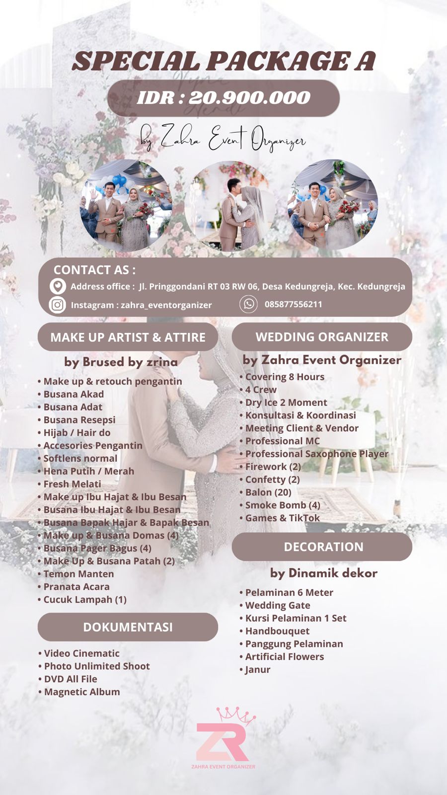 Paket Pernikahan Peony 3
